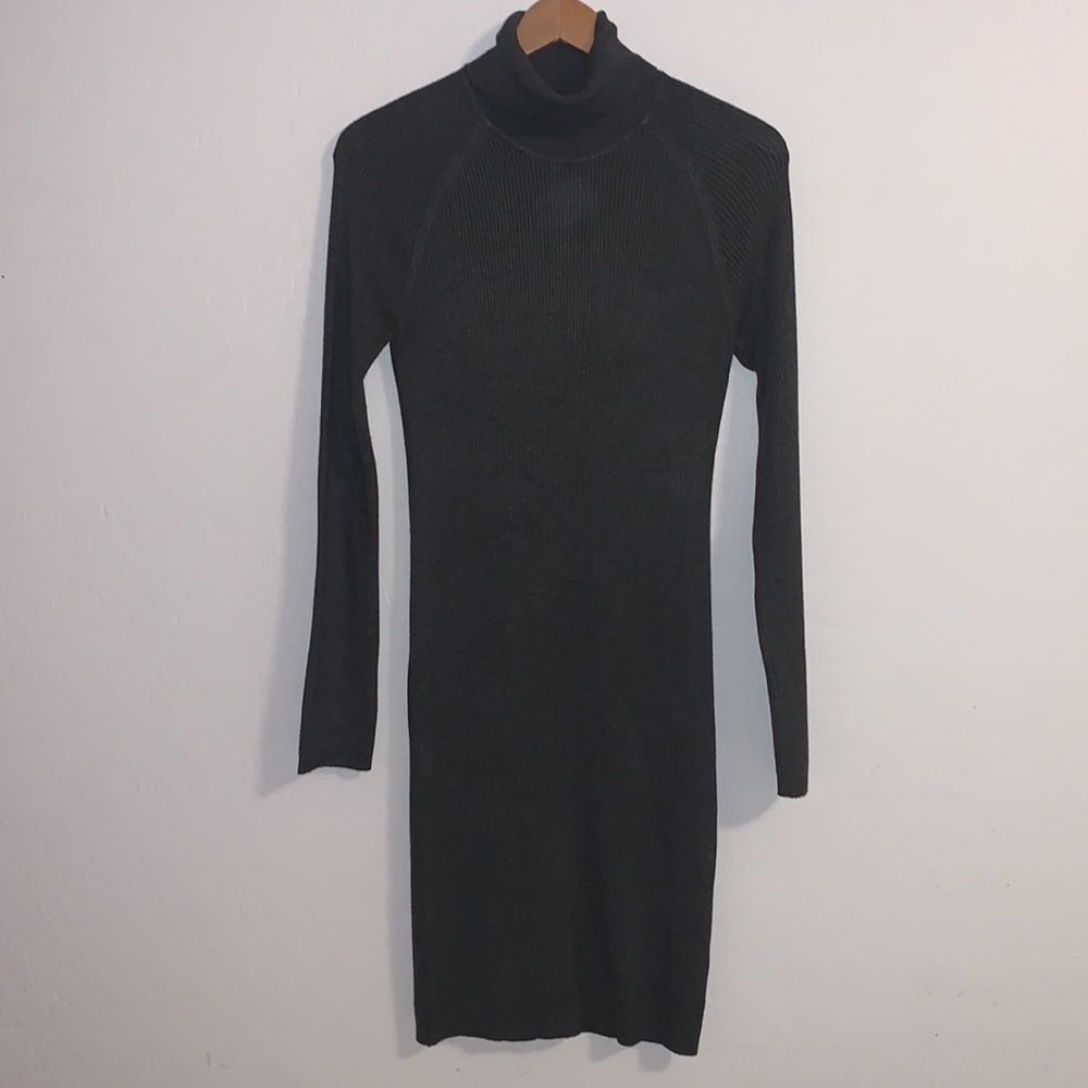 Gray Sweater Dress NWOT Size M
